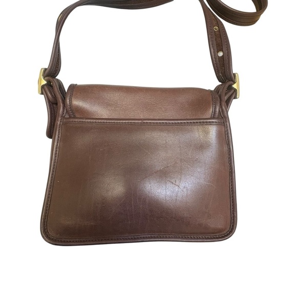 Coach vintage brown leather rambler bag 9061 - Picture 3 of 12